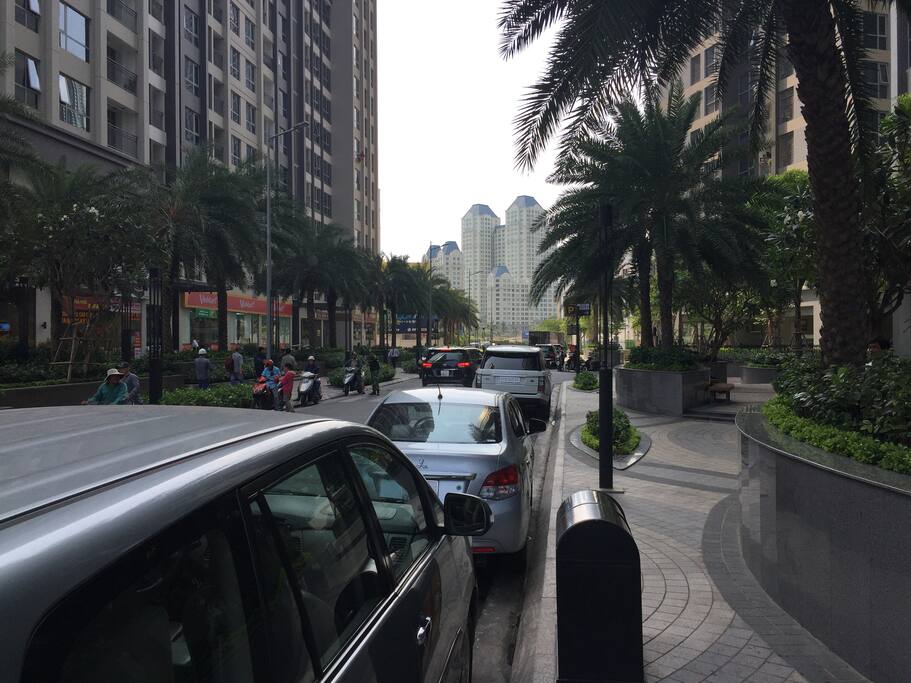 Front street west view