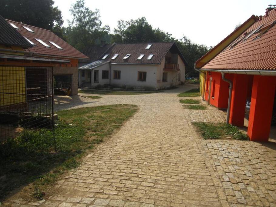 Inside of the farm