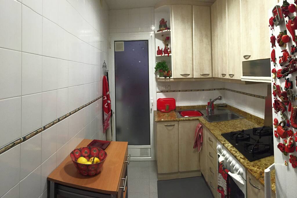 Cocina, totalmente equipada