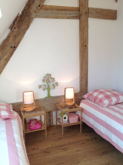 chambre 2 lits simples