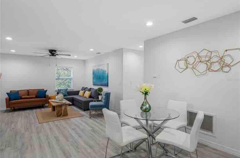 Popular Airbnb listing: Trendy 2 bed 2 bath Heart of Tampa Unit B in Sulphur Spring