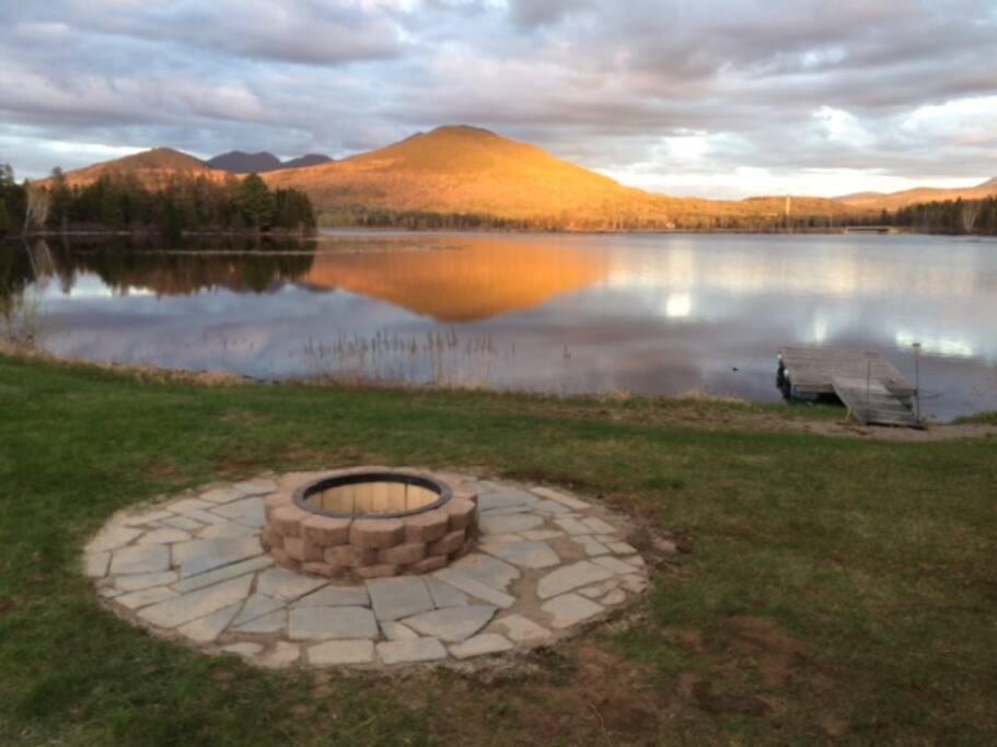 Enjoy beautiful sunset by the firepit