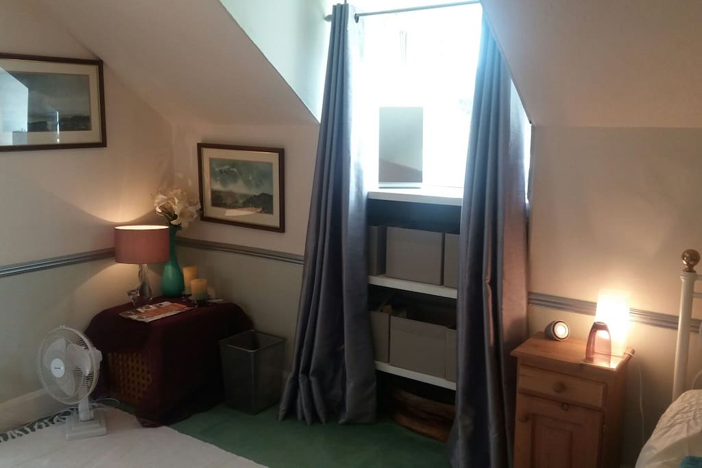Loft space with window