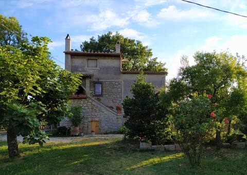 Zio Pietro's farmhouse in Bomarzo