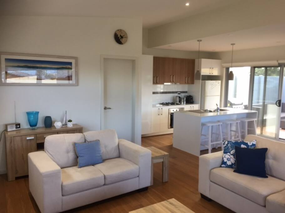 Open plan living.