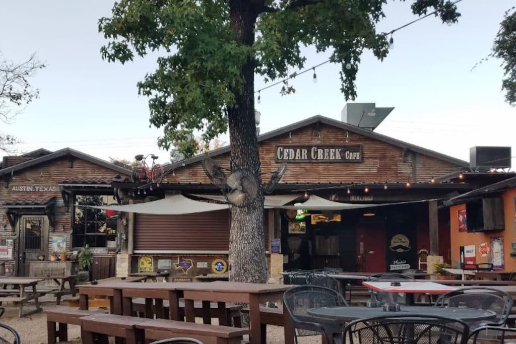 Hit some neighborhood cafes and bars