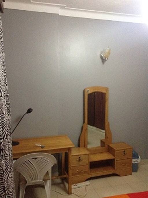 Dresser and study table/area