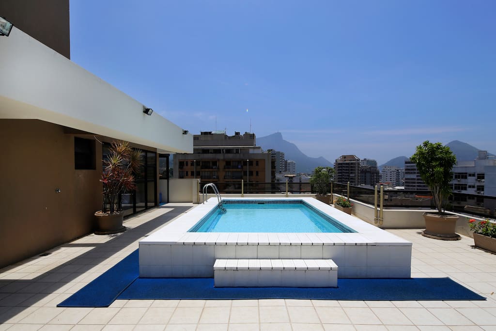 Rooftop swimming pool