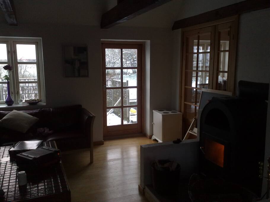 Vinterhygge fra stuen