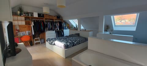 Townhouse centrally located with cat