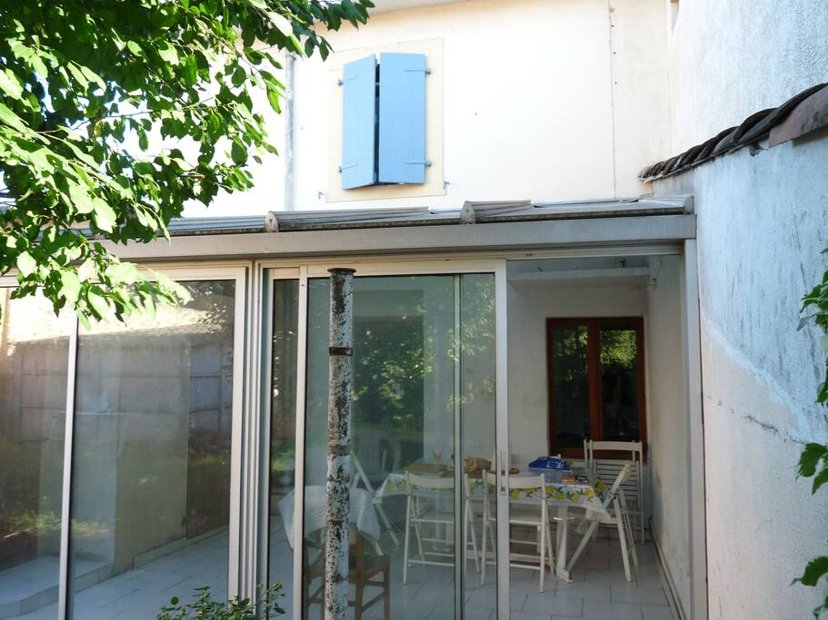 véranda (photo ancienne)