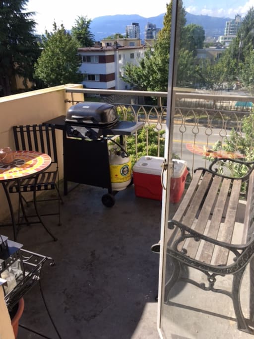 Balcony with view