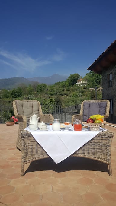 COLAZIONE
VISTA ETNA
