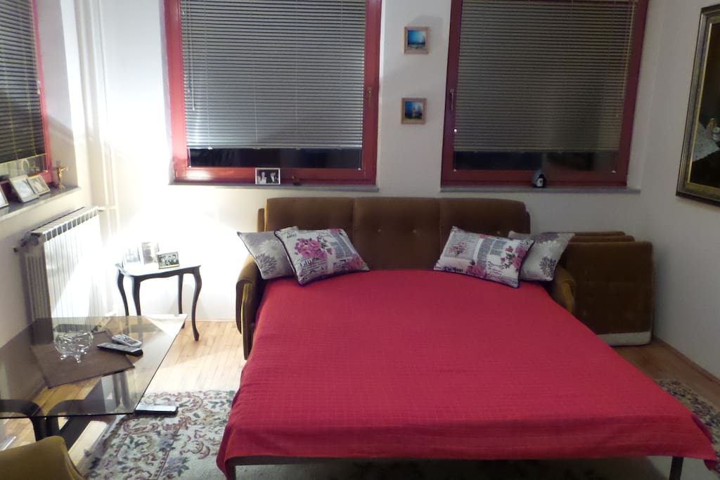 Probably not the best bed in the world, but it'll do the trick. :)