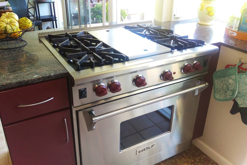 wolf gas stove