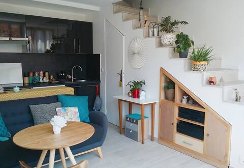 Cosy duplex / center of Paris in 20min by subway