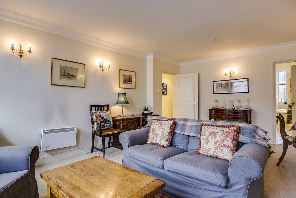 Sit back and relax in the comfy living room