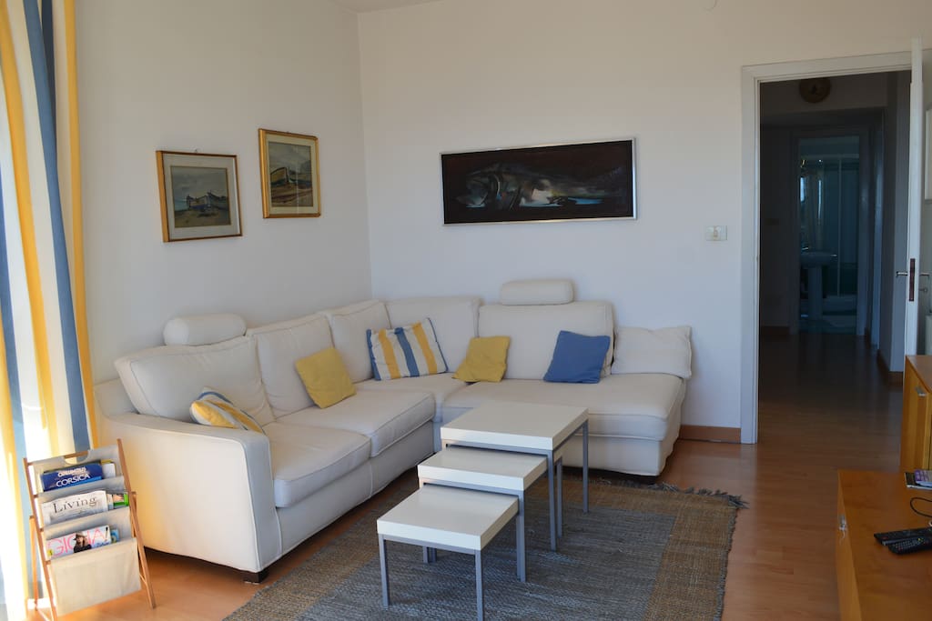 Salotto vista mare
