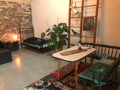 Newly built guesthouse with large veranda