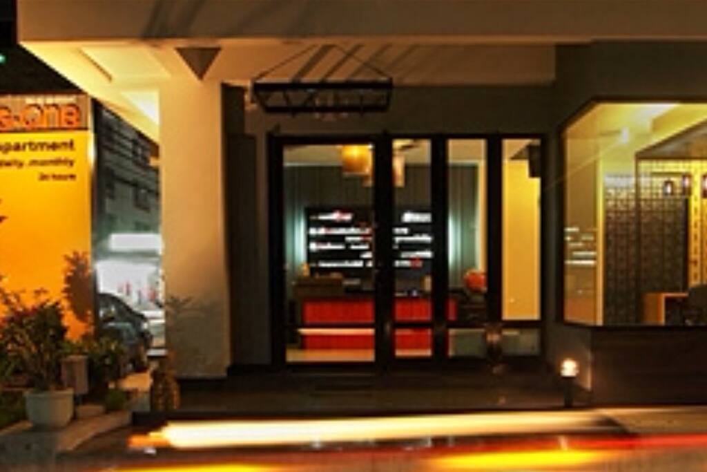Welcoming entrance