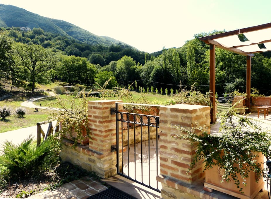 Cancello ingresso appartamento, privato.