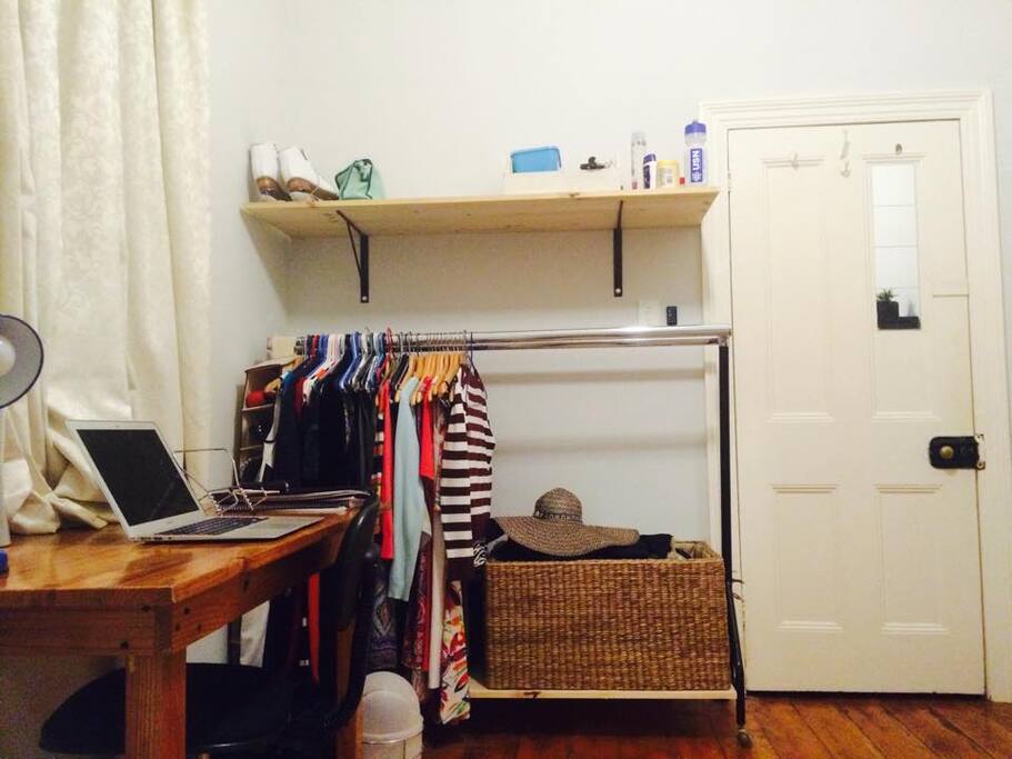 The room. Lots of storage space.