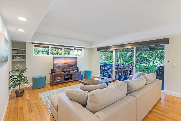 Private 4bd Home, Walk to Beach