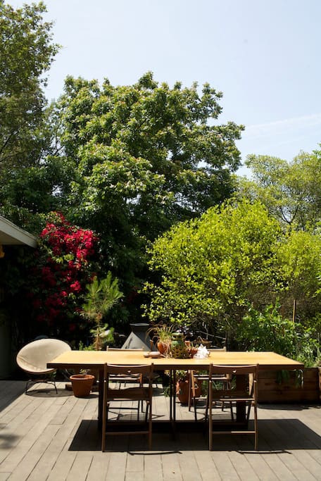 view of larger deck