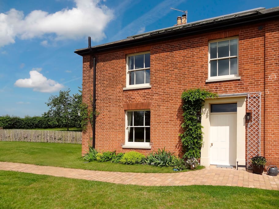The Limes has a fully enclosed, private garden which faces south.