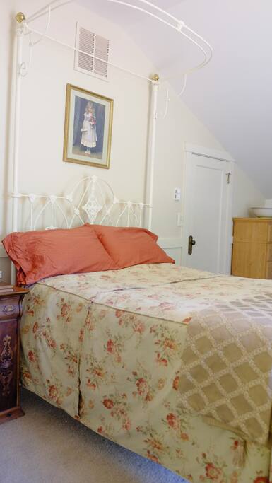 Antique canopy bed all the way from Australia!