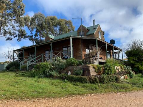 Modern farm house with stunning views