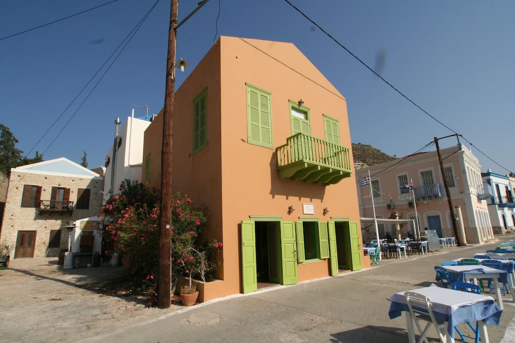 two-storey house in front of the sea