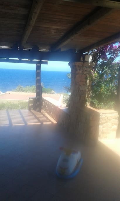 Terrazza vivibile sul mare
