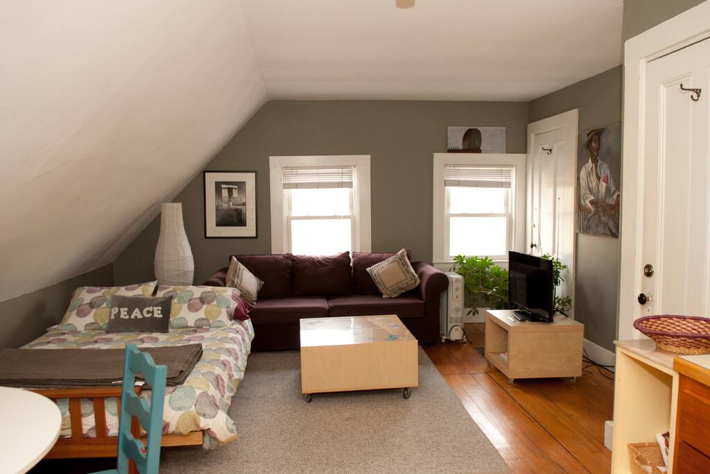 Large open space is very comfortable, for some downtime during your stay.