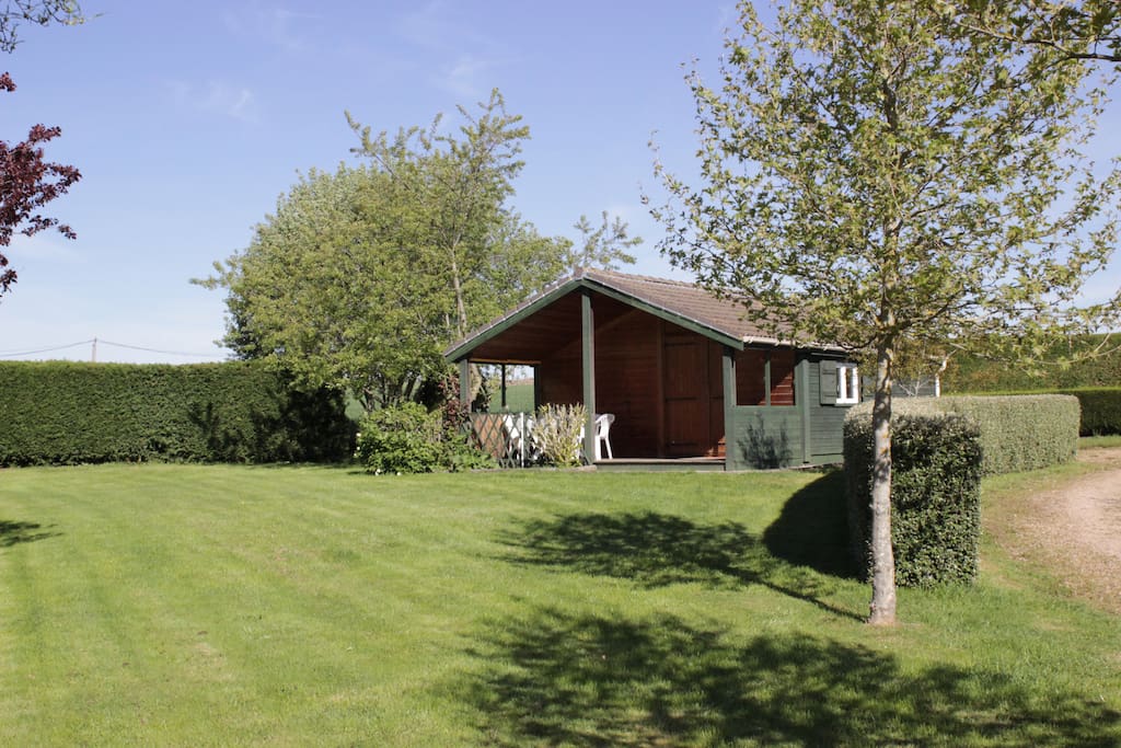 One of the three chalets