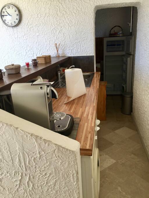 La cuisine toute équipée