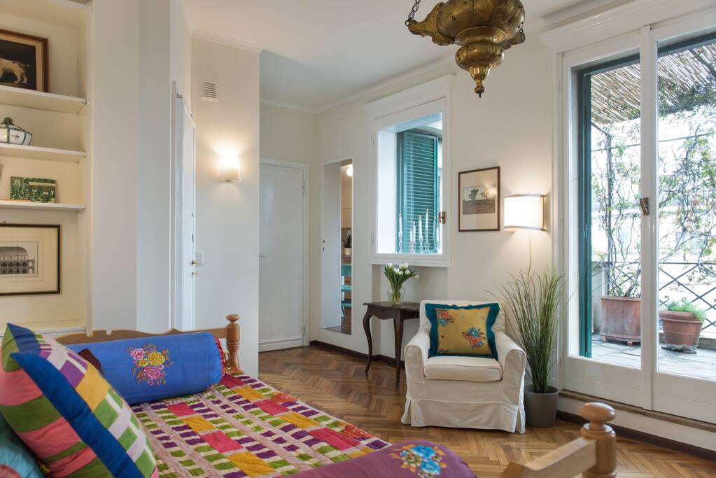 The living room