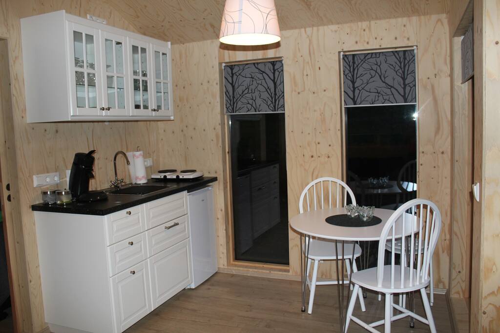 Kitchen - coffee and tea included.