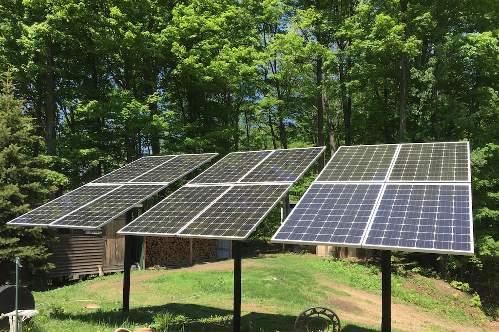 Solar panels installed in 2011, 2012, & 2013
