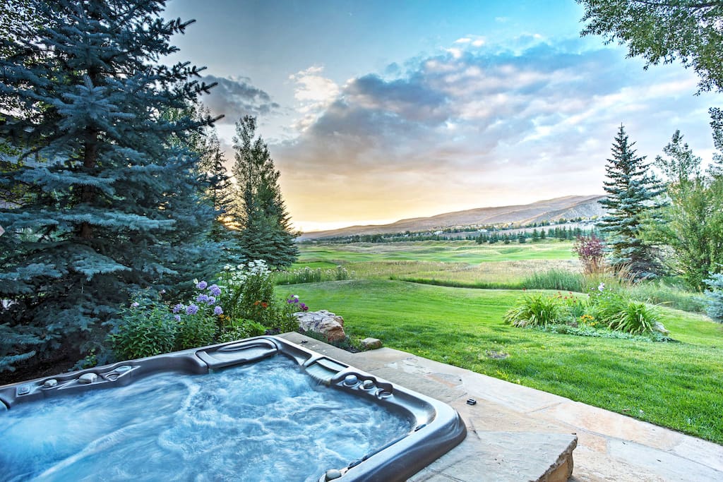 This home boasts 2,500 square feet of open living space, along with a fantastic outdoor space with a private hot tub.