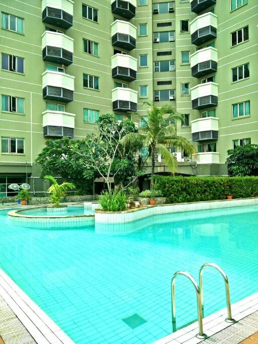 Swimming Pool, Tennis/Basket Ball Court and Gym