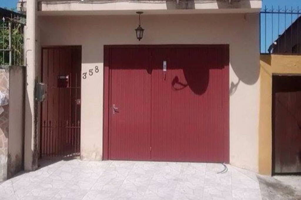 Parte externa da casa.