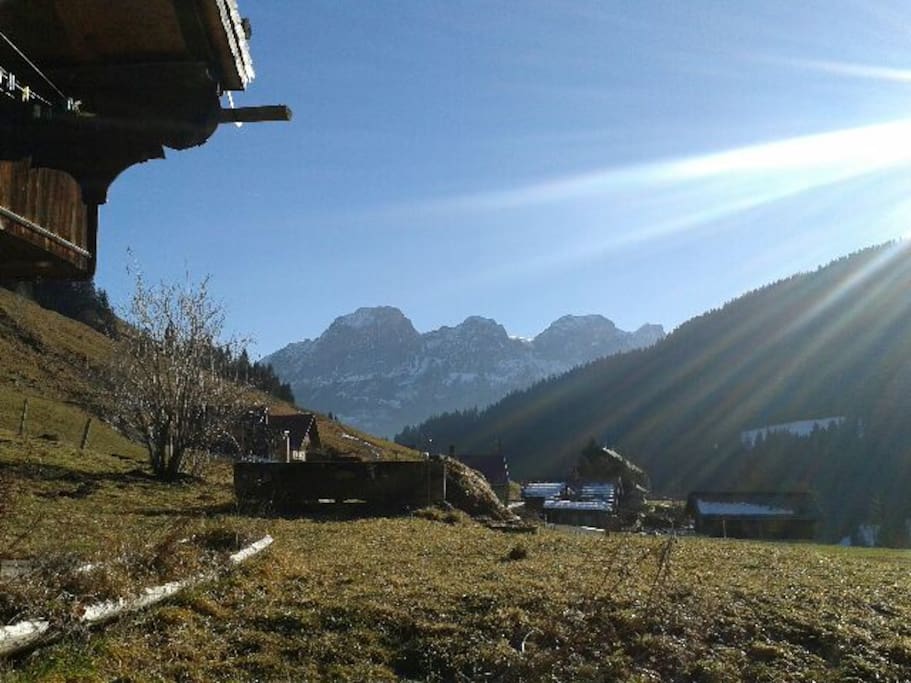 Vue vers le sud