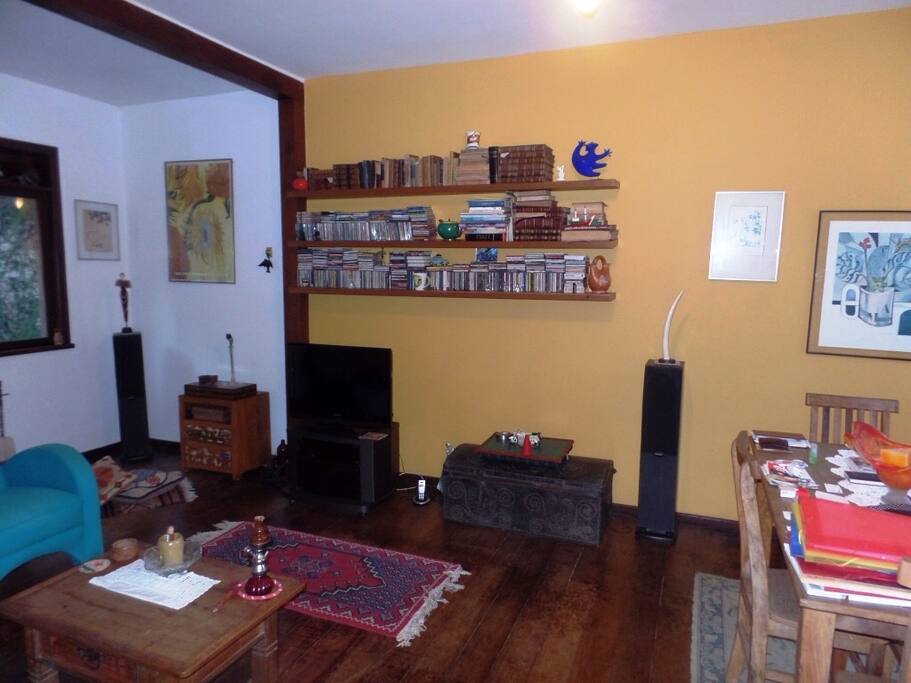 Panorâmica da sala