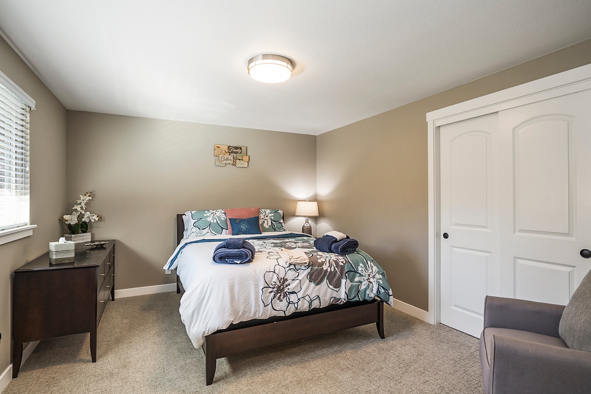 3号卧室，带标准双人床 