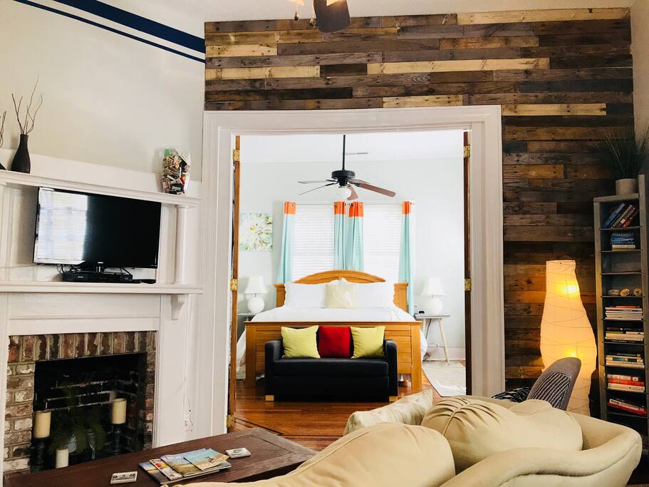 The house has tons of character :)