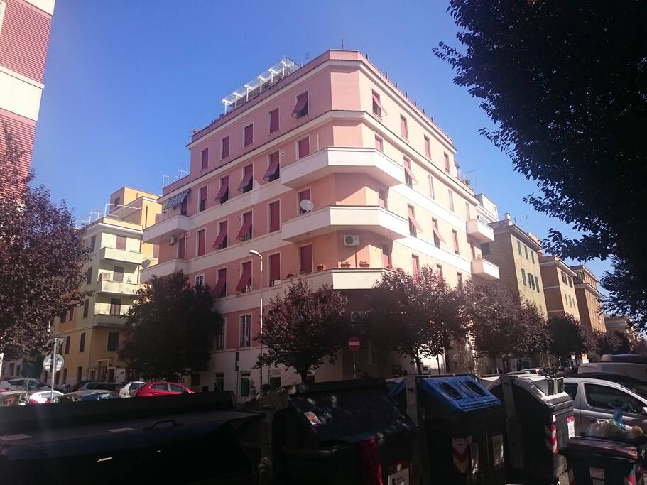 the building
