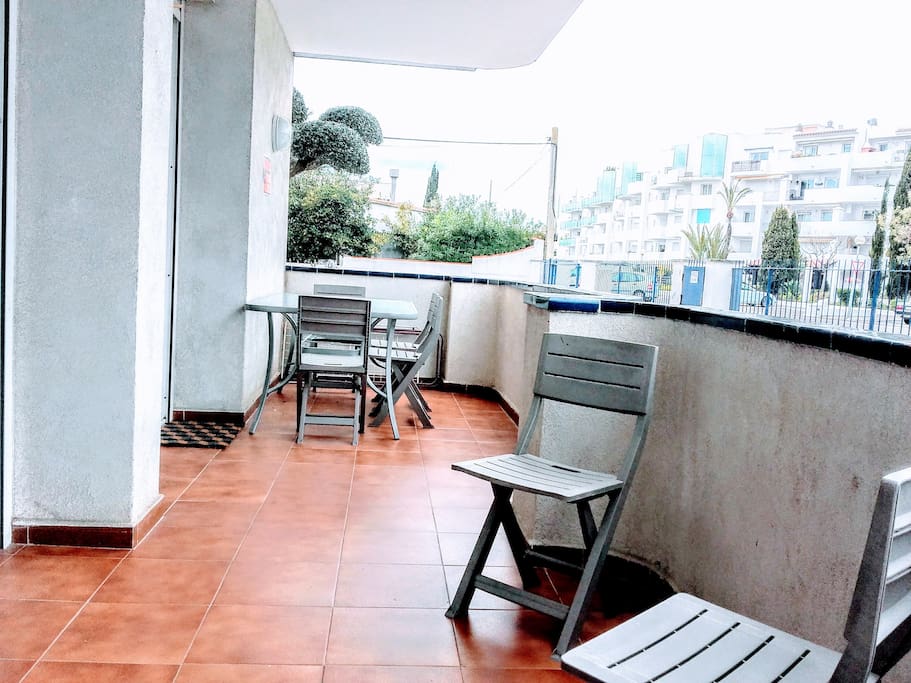 Beau balcon terrasse