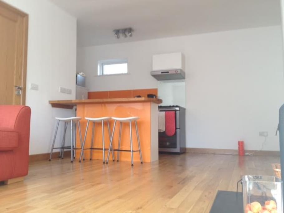Spacious open plan