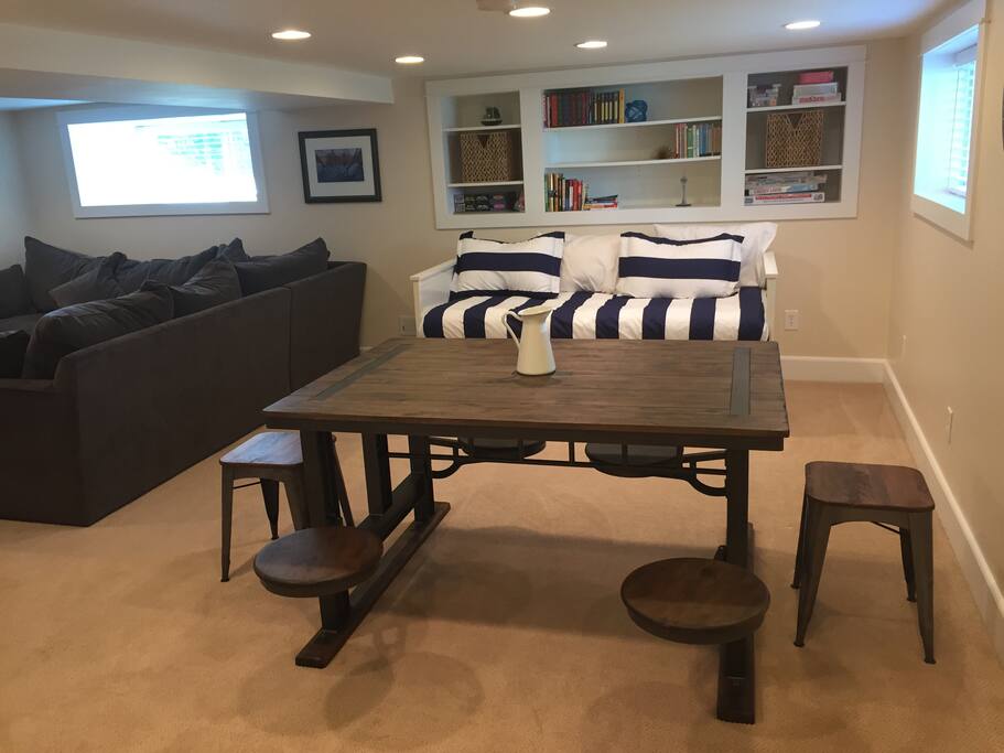 Dining table for 6.